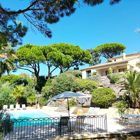 Villa Boca A Gigaro - Avec Vue Et Piscine Chauffee La Croix-Valmer Luaran gambar