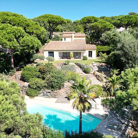 Villa Boca A Gigaro - Avec Vue Et Piscine Chauffee La Croix-Valmer Luaran gambar