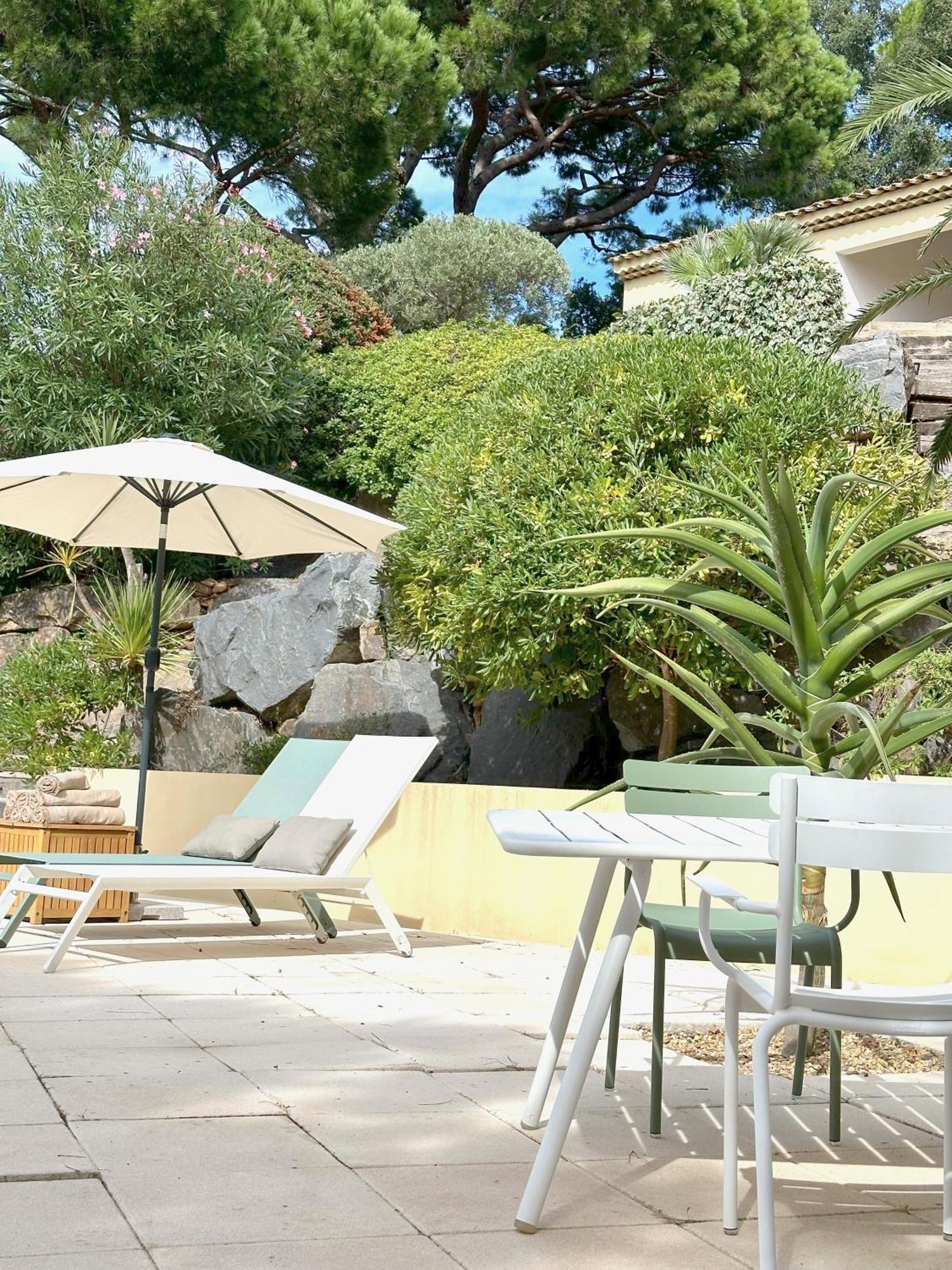 Villa Boca A Gigaro - Avec Vue Et Piscine Chauffee La Croix-Valmer Luaran gambar